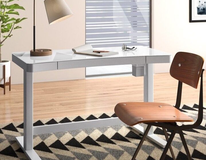 Tresanti adjustable height desk featured