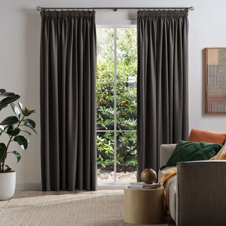 Charcoal Curtains For Purple Walls