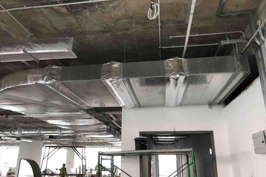 Ducts Insulated To Stay Warm Home
